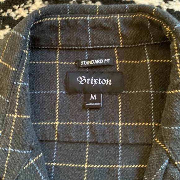 Brixton Mens Flannel, Size M - Picture 3 of 3